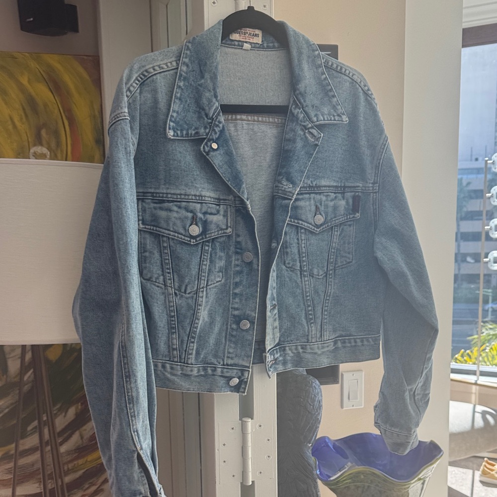 Guess Blue Denim Jean Jacket